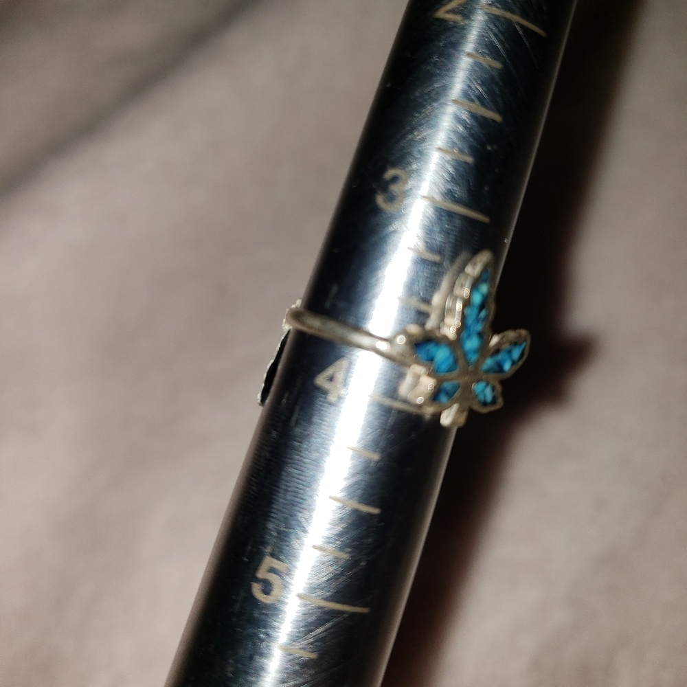SS turquoise ring - Picture 2 of 6